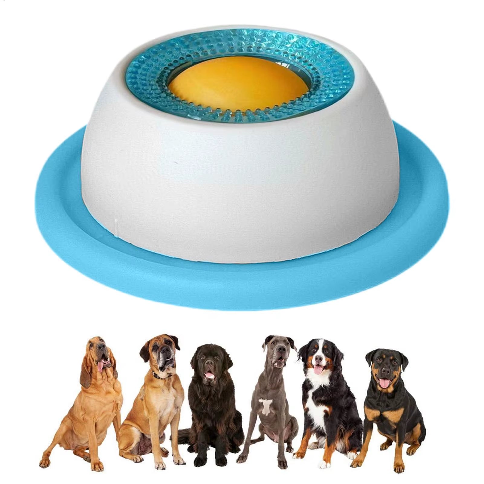 Lick Toys for Dogs Slow Feeder Food Dispenser for Puppy Interactive Dog Toys Dog Training Enrichment Cat Feeding Crate Accessory